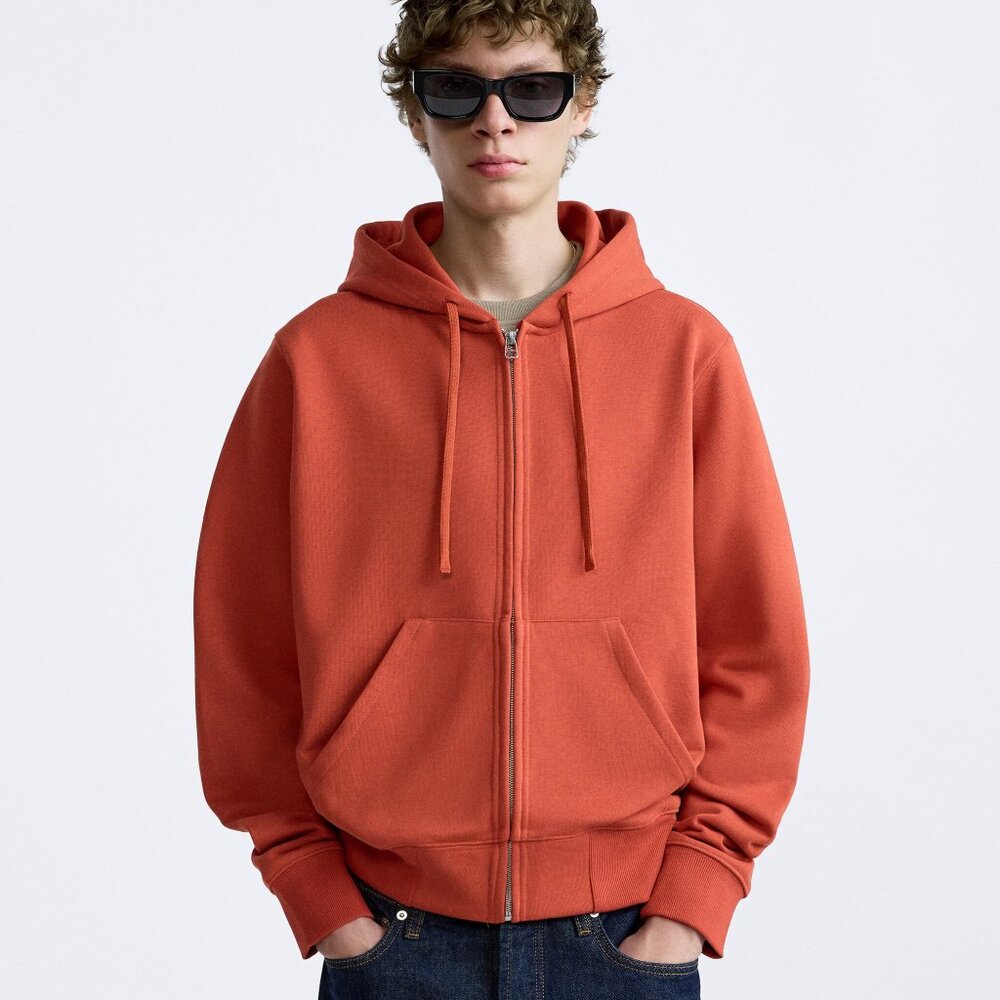 Zara ZIP SWEATSHIRT